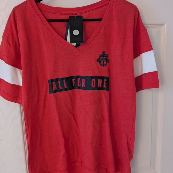 Fanatics Toronto Football Club T-shirt, Red, size small - Picture 1 of 1